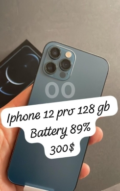 Mobile phones in Beirut City - آيفون 12 برو 128 جيجابايت بحالة ممتازة - سعر مغرٍ | iPhone 12 Pro 128GB Excellent Condition