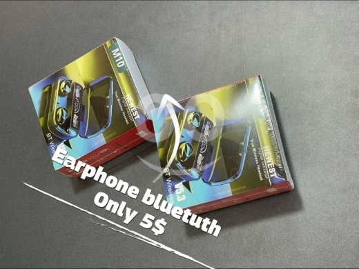 Mobile accessories in Beirut City - سماعات بلوتوث M10 لاسلكية مع شاشة ديجيتال متطورة | M10 True Wireless Bluetooth Earphones