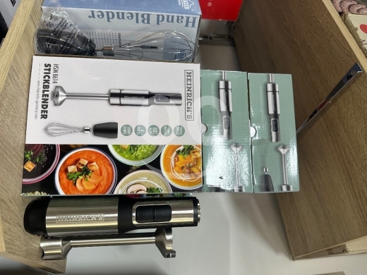 ??heinrichs MULTIFUNCTIONAL BLENDER HAND KITCHEN MIXER TURBO INOX STEEL 1500W-خفاق -مضرب — 5