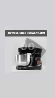 عجانة Heinrich's الألمانية 1500 واط بسعة 6 لتر | Heinrich's Food Processor 1500W 6L — 4