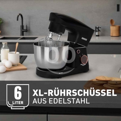 عجانة Heinrich's الألمانية 1500 واط بسعة 6 لتر | Heinrich's Food Processor 1500W 6L — 7