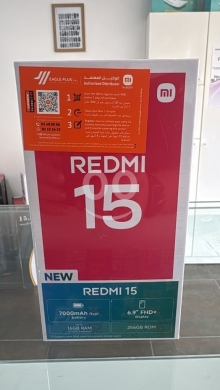 Mobile phones in Adonis - شاومي ريدمي 15 سعة 256 جيجابايت وذاكرة 8 جيجابايت رام جديد | Xiaomi Redmi 15 256GB/8GB RAM - New