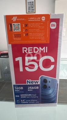 Mobile phones in Adonis - شاومي ريدمي 15C سعة 256 جيجابايت وذاكرة 8 جيجابايت رام جديد | Xiaomi Redmi 15C 256GB/8GB RAM - New