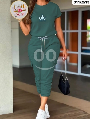 الملابس، الأحذية والزينة في Loussiya - طقم نسائي قطن تركي فاخر راحة وأناقة | Women&#039;s Premium Turkish Cotton Set Comfort & Style