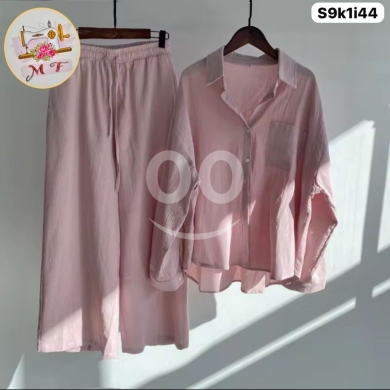 الملابس، الأحذية والزينة في Loussiya - طقم نسائي قماش سواي راقي ومريح | Women&#039;s Elegant & Comfortable Saway Fabric Set