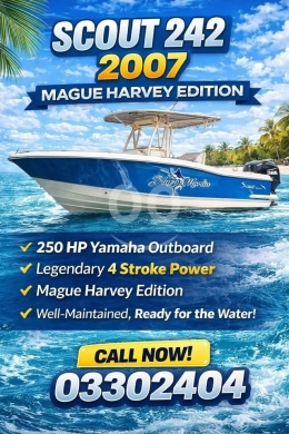 آخر في طرابلس - Center console boat scout 242 Sportfishing