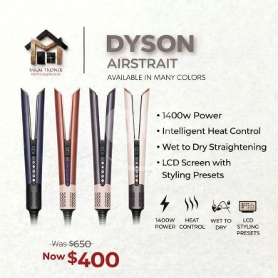 Health & Beauty in Beirut City - جهاز دايسون إير ستريت (Dyson Airstrait) الأصلي بسعر عرض 400$ | Dyson Airstrait Original
