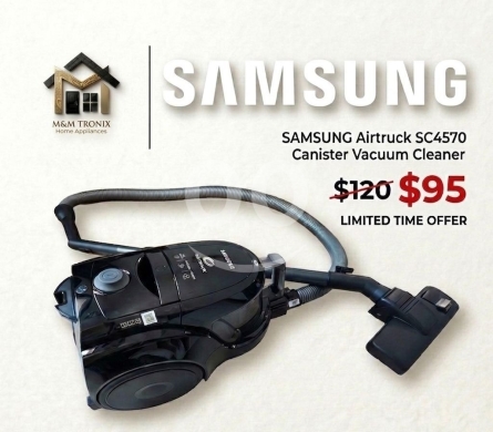 Other home appliances in Beirut City - مكنسة سامسونج Airtruck SC4570 بسعر عرض 95$ | Samsung Airtruck SC4570 Canister Vacuum Cleaner Now $95
