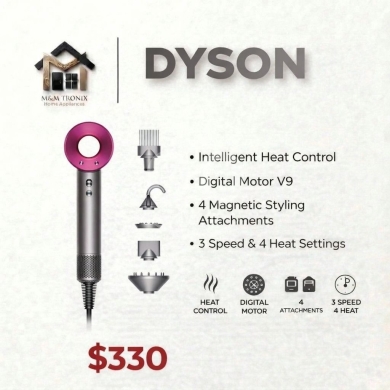 Health & Beauty in Beirut City - مجفف شعر دايسون سوبيرسونيك (Dyson Supersonic) الأصلي بسعر 330$ | Dyson Supersonic Hair Dryer
