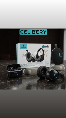 Other electronics in Achrafieh - مجموعة سيليبري 3 في 1: مكبر صوت وسماعات | CELIBERY 3-in-1 Combo: Speaker & Headphones