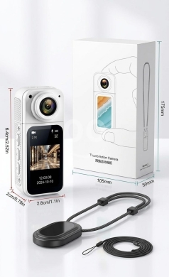Other electronics in Achrafieh - كاميرا Thumb Action الذكية بدقة 2.7K وتصميم مغناطيسي | Thumb Action Camera 2.7K HD with WiFi Control