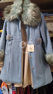 طقم بناتي شتوي فاخر (فستان + جاكيت) بـ 25$ فقط | Girls' Winter Set (Dress + Jacket) - Pre… — 2