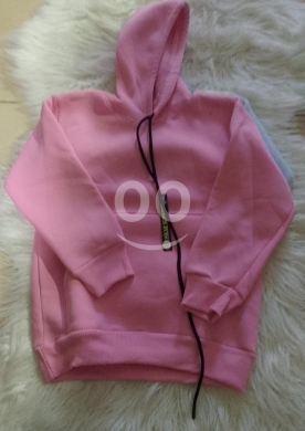 Baby & Kids Stuff in Beirut City - هودي بناتي قطن ناعم (أعمار 4 - 6 - 8 سنوات) ! | Girls&#039; Soft Cotton Hoodie - Pink Edition
