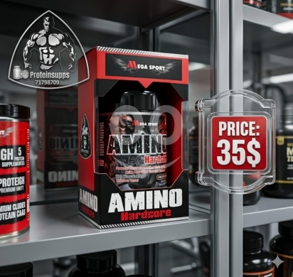 Health & Beauty in Bire - أمينو هاردكور من ميجا سبورت لدعم العضلات والاستشفاء | Mega Sport Amino Hardcore Supplement