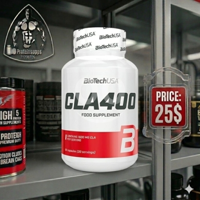 Health & Beauty in Bire - سي إل إيه 400 من بيوتيك يو إس إيه لحرق الدهون 80 كبسولة | BioTechUSA CLA 400 80 Capsules