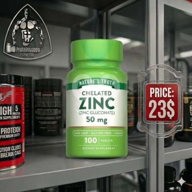 Santé & Beauté dans Bire - زنك مخلبي 50 ملجم من نيتشرز تروث 100 حبة | Nature&#039;s Truth Chelated Zinc 50mg 100 Tablets