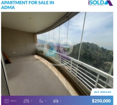 "Good Deal" 200m2 apartment+sea view 4sale in Adma - شقة للبيع في أدماJK09A245