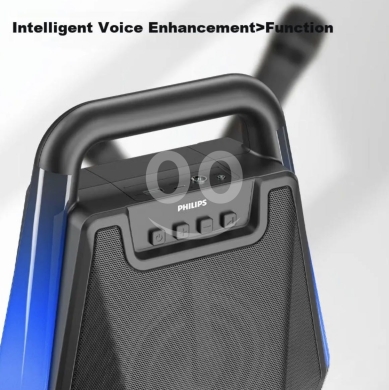 سبيكر فيليبس محمول مع إضاءة ونظام كاريوكي | Philips Portable Speaker Light Effects & Kara… — 5