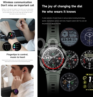 2 in 1 smart watch with EarPods — 8