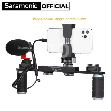 طقم سارامونيك VGM لتصوير الفيديو والفلوقات | Saramonic VGM Smartphone & Camera Vlogging K… — 2