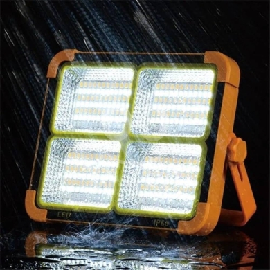 كشاف ليد شمسي محمول فائق الإضاءة 180 درجة | Solar-Powered LED Floodlight 180° Foldable — 4