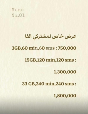 Other in Beirut City - عروض حصرية لمشتركي ألفا إنترنت ودقائق ورسائل | Exclusive Alfa Subscriber Bundles Data & Minutes