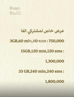 عروض حصرية لمشتركي ألفا إنترنت ودقائق ورسائل | Exclusive Alfa Subscriber Bundles Data & Minutes