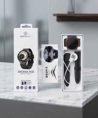 Smart Watches in Achrafieh - ساعة Diona R3 الذكية شاشة 1.55 إنش وميزة الاتصال | Diona R3 Smartwatch 1.55" Bluetooth Calling