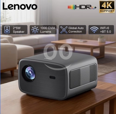 Computers Parts & Software Accessories dans Achrafieh - Lenovo Full HD Smart Projector - WiFi 6 & Dual Speakers | بروجكتر لينوفو سمارت 1080p مع واي فاي 6