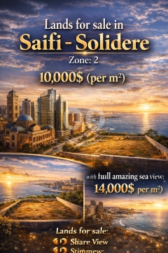 Prime Land Plots in Saifi & Solidere - Beirut | أراضي مميزة للبيع في منطقة الصيفي والسوليدير
