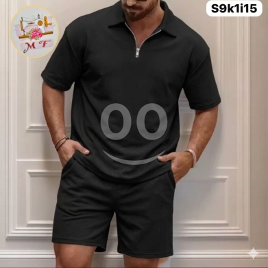 الملابس، الأحذية والزينة في Loussiya - Premium First-Grade Cotton Men&#039;s Pajamas | بيجامة رجالي قطن صيفي نخب أول