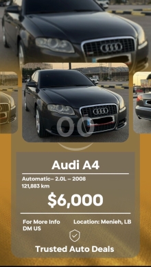 Audi in Mina road - Audi A4 2008 for sale