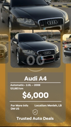 Audi A4 2008 for sale