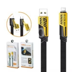 كابل شحن ٤ في ١ متعدد المنافذ | 4-in-1 Multi-Port Fast Charging Cable