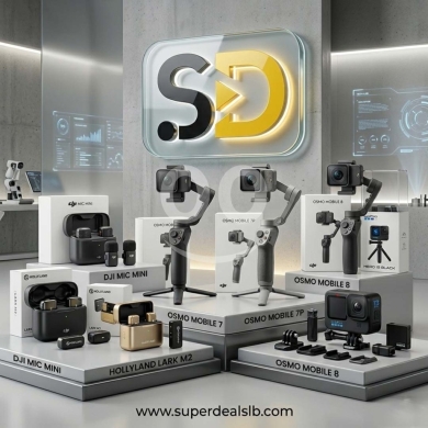 Cameras, Camcorders & Studio Equipment in Bouchrieh - مجموعة معدات تصوير DJI وهولي لاند الاحترافية | DJI & Hollyland Professional Tech Collection