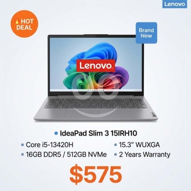 Computers Parts & Software Accessories in Bouchrieh - لابتوب لينوفو IP1 لمس بمعالج i5 جيل 13 | Lenovo IP1 15IRU7 i5-13th Gen Touchscreen