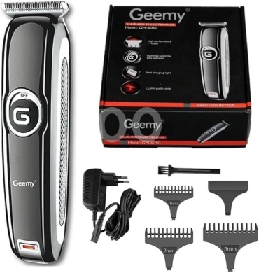 Health & Beauty in Bchamoun - ماكينة حلاقة الشعر والذقن جيمي GM-6050 احترافية | Geemy GM-6050 Professional Hair and Beard Trimmer