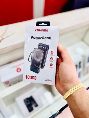 Mobile accessories in Zgharta - باور بانك Ven-Dens VD-PB058 بقوة 10,000 مللي أمبير | Ven-Dens VD-PB058 10,000mAh Power Bank