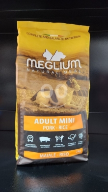 Equipment & Accessories in Halate - MEGLIUM Mini Adult Dry Food - Premium Italian Recipe (2.5kg) | ميغليوم طعام جاف للكلاب البالغة (السل