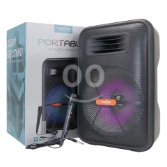 سبيكر احترافي ١٢ إنش مع ميكروفون سلكي | Professional 12” Speaker with Wired Mic