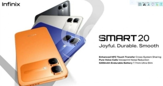 Mobile phones in Ajaltoun - Infinix Smart 20 (4GB RAM / 128GB) - 6.78" Immersive Display | إنفينيكس سمارت 20 مساحة 128 جيجا