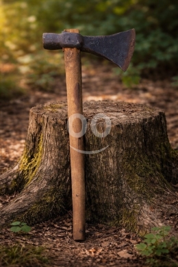 Antiques & Collectibles in Batroun - فراعة (فأس) خشبية عريقة حجم كبير | Large Vintage Wooden Axe - Antique Tool