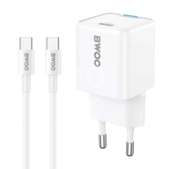 شاحن BWOO نتريد الغاليوم بقوة ٣٠ واط | BWOO GaN 30W Fast Charging Kit