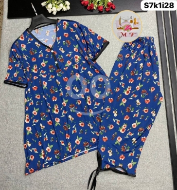 Clothes, Footwear & Accessories in Loussiya - بيجامة نسائية صيفية مقاسات كبيرة 70-120 كجم | Women&#039;s Plus Size Summer Basket Pajamas