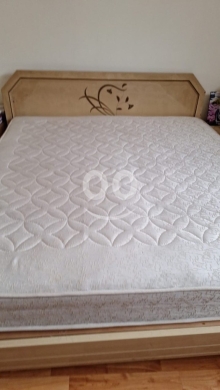 غرفة نوم خشبية متكاملة مع فرشة | Bedroom Set with Mattress — 2