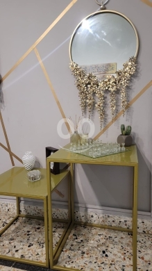 Other home furniture dans Dawhet Aramoun - طقم طاولات جانبية معدنية بأسطح زجاجية | Set of 6 Metal Side Tables with Glass Tops