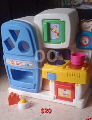 Baby & Kids Stuff in Dawhet Aramoun - مطبخ ليتل تايكس التعليمي التفاعلي | Little Tikes Discover Sounds Kitchen