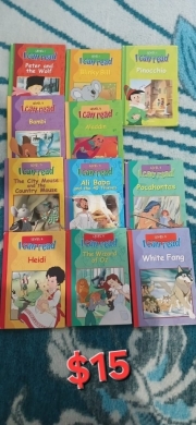 Baby & Kids Stuff in Dawhet Aramoun - سلسلة كتب "أنا أستطيع القراءة" التعليمية (١١ كتاباً) | "I Can Read" Educational Book Set (11 Books)