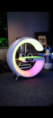 أجهزة منزلية أخرى في ادونيس - جهاز شحن وإضاءة G63 (٣ في ١) الذكي | G63 Smart Station Wireless Charger & Bluetooth Speaker