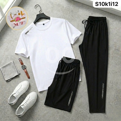 Clothes, Footwear & Accessories in Loussiya - بيجامة رجالي 3 قطع خامة صيفية ثقيلة نخب أول | Men&#039;s 3-Piece Summer Pajama Set Heavy Duty Fabric